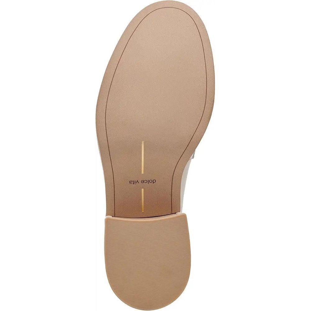 Dolce Vita Cream Platform Loafers - Picture 2 of 9